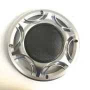 8" Speaker Cover ABS Silver Frame Metal Mesh Grill For Car Audio DJ PA 35mm High