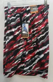 AND1 Athletic Red 8" Offense Basketball Shorts Men's Size Small NWT