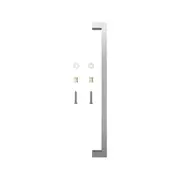 Rolltrak 600mm Stainless Steel Barn Door Square Single Pull Handle