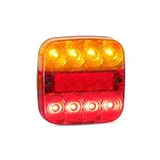 LED Autolamps Stop Tail Indicator Licence Light LHS RHS 10m Cable 8 LED Lamp