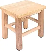 Versatile Wooden Stool Child Step Stool Foot Stool for Adults Compact Non for Bathrooms Bedrooms
