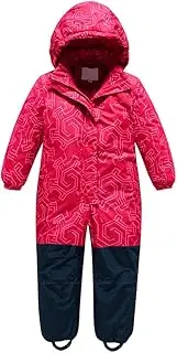 [Amur Leopard] Children's Snowsuit Ski Suit Girls Warm Thick Skiing Snowsuit Waterproof Windproof Boys, pink, 122-128
