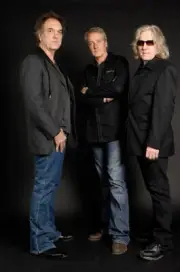 Pete Jupp Steve Overland Merv Goldsworthy of British rock band FM - Old Photo 2