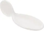 iplusmile 1Pc Ceramic Caviar Storage Spoon Black Truffle Spoon Multi Functional Chopstick Rest for Restaurants Parties and Homes Elegant Design for Culinary