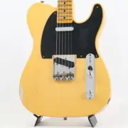 Fender CS 2022 Time Machine 1952 Telecaster Relic Aged Nocaster Blonde R1128038