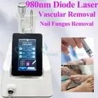 980nm Diode Laser Spider Vein Vascular Removal Onychomycosis Treatment Machine