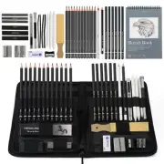 42 Pack Drawing Set Sketching Kit, Pro Art Sketch Supplies with Sketchbook, I...