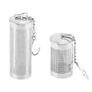 2pcs Filters Steel Coffee Infuser Loose Tea Steeper Tea Diffuser for Loose Tea