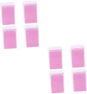 Baluue 2sets Professional Eyelash Wipes Remover Pads for Lash Extension Safe for No Paper Towel Needed 800pcs*2
