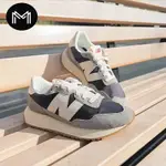 ??NEW BALANCE 厚底 老爹 增高 酒紅 皮革 焦糖底 玫瑰紅 MS237SB慢跑鞋