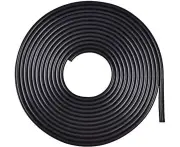 5M Car Door Edge Protector Door Trim Moulding Edge Guard Rubber Strip Anti-Scratch, Black
