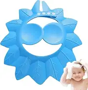 Baby Shower Cap for Washing Hair - Bathing Protection Cap - Adjustable Visor Hat Soft Washing Guard for Eye and Ear Protection for Children