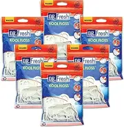 Dr. Fresh Velocity Kool Floss Picks 60 Count (6 packs, 360 counts)