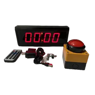 創新電子計時器籃球比賽提醒器考試密室攀巖馬拉松雙面跑步秒表語音限定