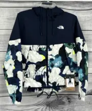THE NORTH FACE ANTORA DRY VENT RAIN HOODIE JACKET Women's Size XS SUMMIT NAVY