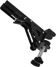 HEATSHAKING Ergonomic Computer Desk Arm Rest Clamp Desk Extender Shelf Wrist Support No Drill Shelf Extender Keyboard Tray