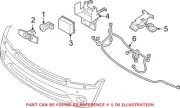 Genuine OEM Parking Aid Sensor for Nissan Altima Armada Maxima GT-R Nismo