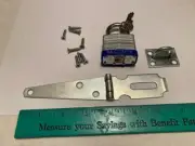 STEEL PADLOCK ( 1 1/2") W/ 2 KEYS HASP/STAPLE LOCK ATTACHMENT W/ SCREWS