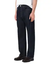 Agolde Magnus Regular Fit Jeans in Rinse Black