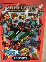 MINECRAFT DEEP DIVE OFFICIAL BOOK WOODSWORD CHRONICLES , NEW , MOJANG