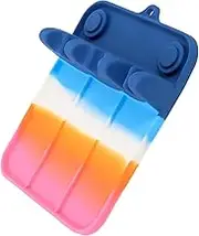CATIEBYE Silicone Chopstick Rest Elegant Tabletop Cutlery Mat for Spoon and Utensil Holder Washable Kitchen Drying Mat Decorative and Practical Dining Accessory Macaron Color