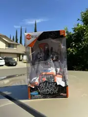 HEXBUG Remote Control Black Widow, Rechargeable Robot Spider Toys for Kids, Adju