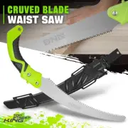 ABS & TPR Handles Carbon Steel Curved Blades Pruning Woodwork 15.5" Waist Saw