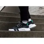 ADIDAS EQT BASK ADV 麂皮 編織 黑 綠 男款 CQ2993