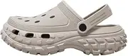 [USQPUVWX] Toe Wading Shoes Increase Shoes to wear Non-Slip, Deodorant, Step on The Poop Feeling Casual Shoes Couple Platform Beach Shoes, Grey, 13 Women/14 Men