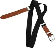 [BESTYASH] Men's Elastic Sports Belt Adjustable for Jeans Casual Athletic Wear Stretchable Waist Belt