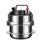 0.8L/1.2L/1.6L/2L Mini Pressure Pot Uncoated Super Rice Cooker Outdoor Camping