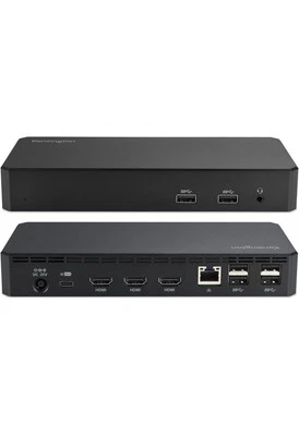 Kensington SD4760P 11-in-1 USB-C Docking Station Triple Monitor