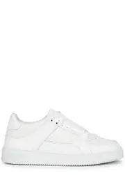 Represent Apex Panelled Leather Sneakers, Sneakers, White, Lace-up - 8, Represent Trainers, Grained - 8 8