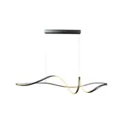 Delessi Bocchio Spiral Small Linear Pendant Light