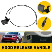 For 05-10 Commander 06-10 Grand Cherokee Hood Jeep Latch Release Cable w/ Handle
