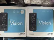 New Lockly Vision Zeno Series Deadbolt Video Smart Lock Matte Black