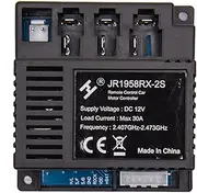 JR1958RX-2S 12V Kids Powered Ride on car 2.4G Receiver Controller Control Box Accessories for Children Electric Ride On Car Replacement Parts