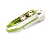 NEW Integy Alum Adj Length Servo Horn 25T Futaba Servo C27145GREN FREE US SHIP