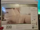 New JC Penney Home Collection Twin Set Smooth Touch 200 Thread Count Bedding