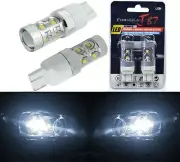 LED Light 50W 7444 White 5000K Two Bulbs DRL Daytime Light Replacement Upgrade (for: Volvo)