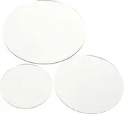 HOMOCONO 3pcs Mirror Acrylic Reflection Board Jewelry Mirror Photo Props Reflection Mirror for Photography Mirror Decoration Photography Decorative Prop Mirror Panels Photo Props Mirror