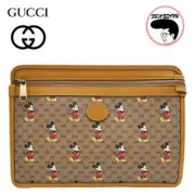 GUCCI Disney Collaboration Mickey Micro GG Supreme Second Bag from JAPAN