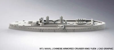 King Yuen - Chinese - Pre Dreadnought Era - Wargaming - Axis and Allies - Nava