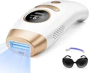 Aopvui Laser Hair Removal Device for Women And Men, IPL Permanent Hair Remover 999900 Flashes for Arm Leg Back Whole Body Us, Mass