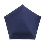 【HOSWA雨洋傘】世界最輕110G迷漾碳纖手開折傘/全遮光抗UV折疊傘/雨傘陽傘/涼感降溫-5~10°/非反向傘-深藍