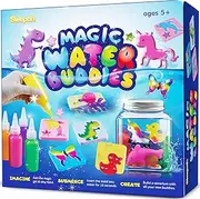 Aqua Fairy Water Gel Kit for Kids – Magic Water Elf Toy – Summer Craft - DIY Squishy Maker – Design Water Buddies - Craft Kits for Kids Make Your Own Squishies Arts & Crafts Boys Girls Ages 5 6 7 8 9