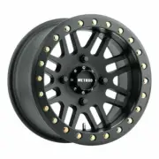 Method MR406 UTV Beadlock 15x10 5+5/0mm Offset 4x136 106mm CB Matte Black