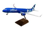 Skymarks SKR8445 JetBlue Airbus A321-200 Ballons Desk Top Model 1/100 Airplane