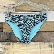 Seafolly Wild At Heart Retro Waisted Pant Evergreen Size 6 NWT