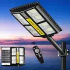 100000LM Outdoor Solar Powered LED Light Motion Sensor Street Lights Flood Lamp